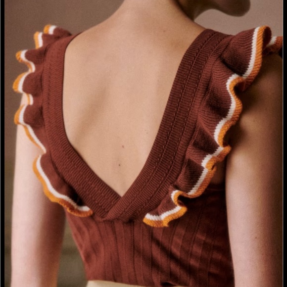 Sezane Erika top. NWOT - Picture 2 of 4